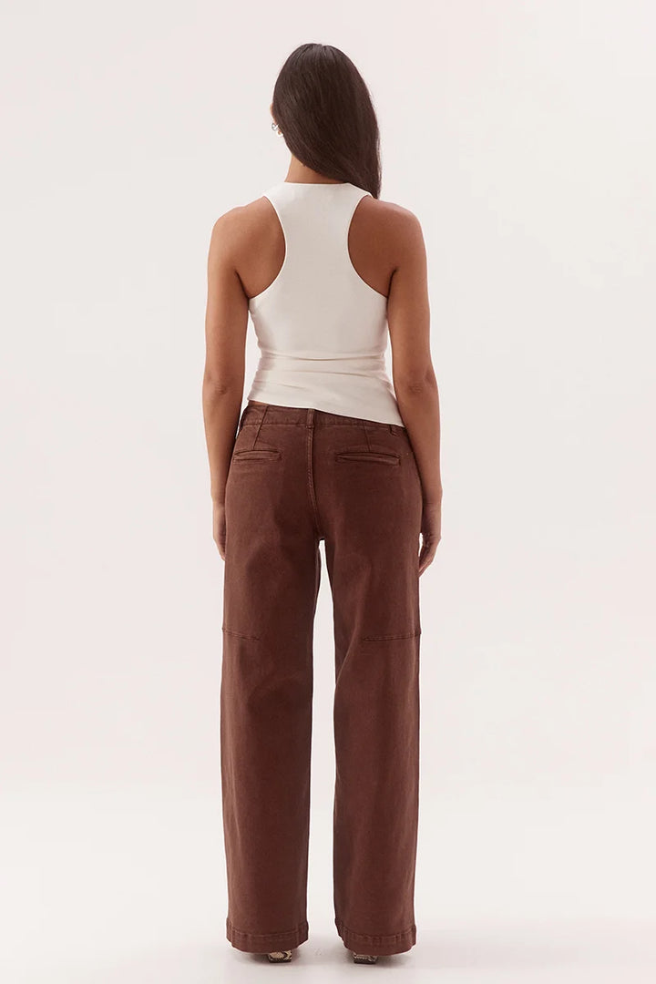 SOVERE Womens Lora Tank in Chalk