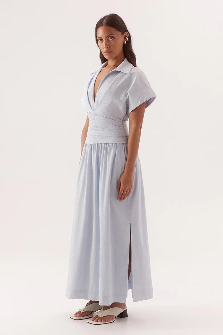 SOVERE Womens Lyra Dress in Sky