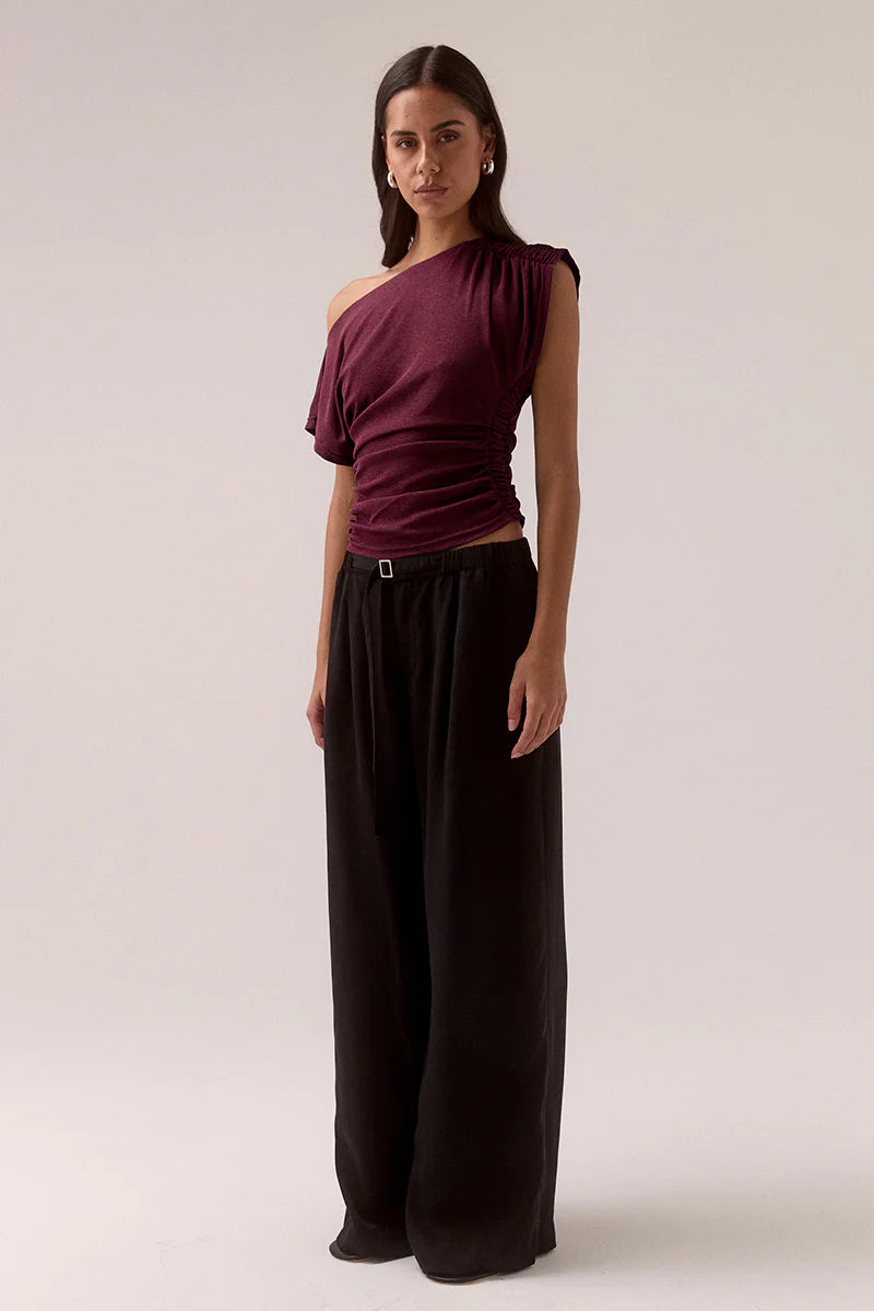 SOVERE Womens Rua Top in Fig