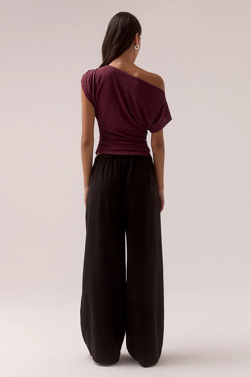 SOVERE Womens Rua Top in Fig