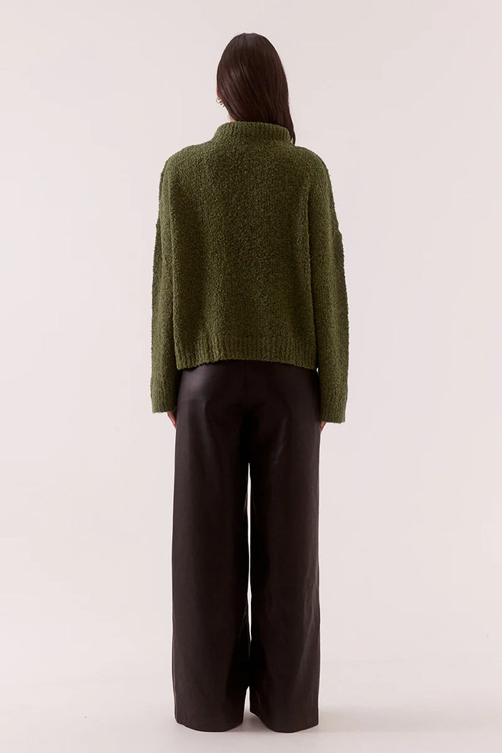 SOVERE Womens Verse Sweater in Khaki