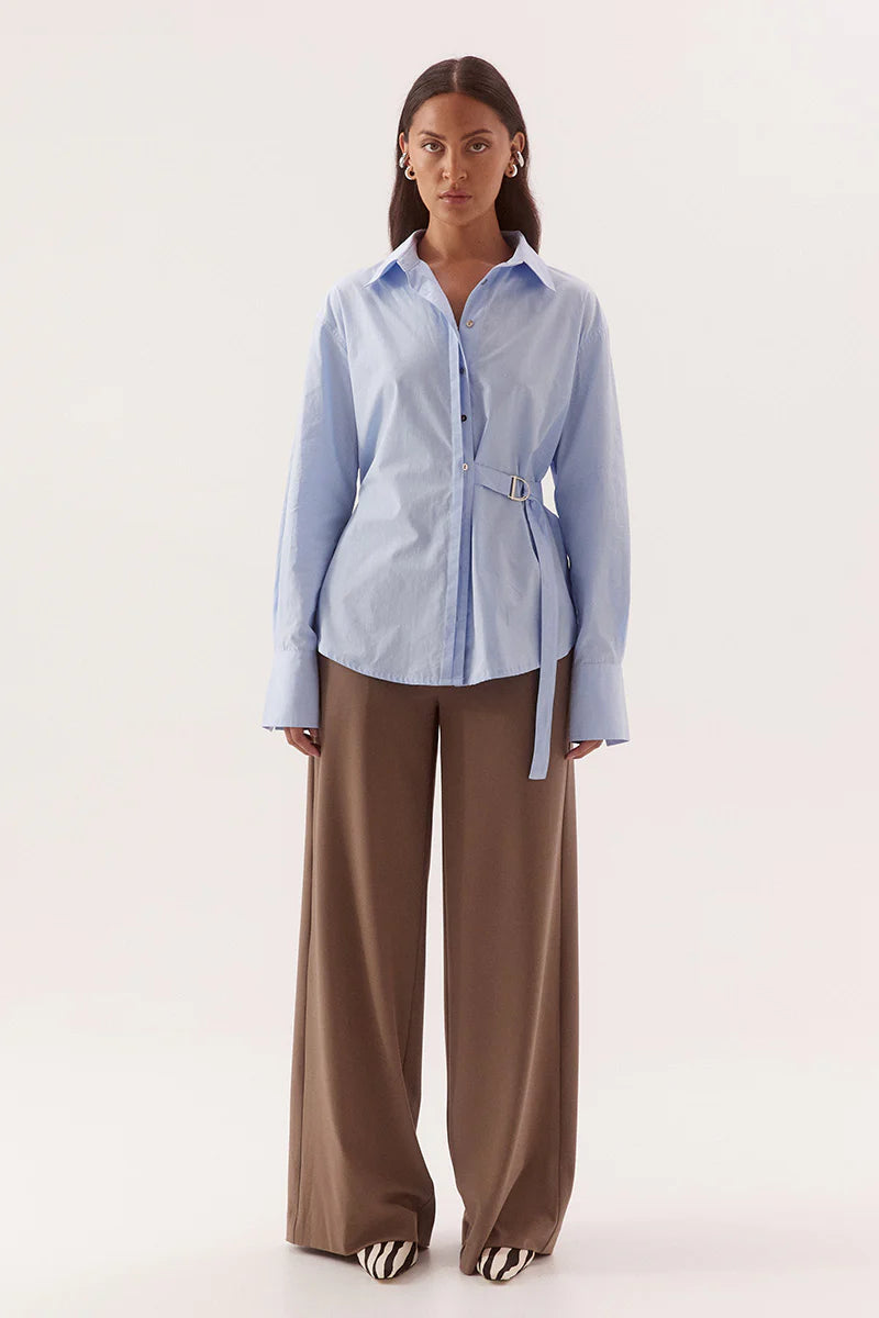 SOVERE Womens Blume Shirt in Blue