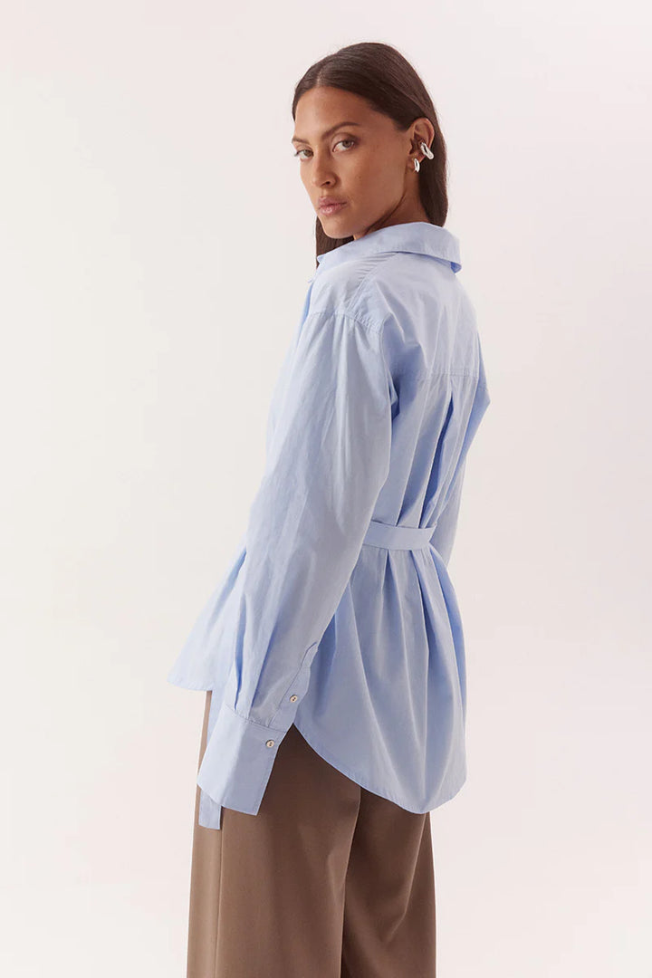 SOVERE Womens Blume Shirt in Blue