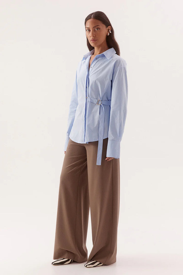 SOVERE Womens Blume Shirt in Blue