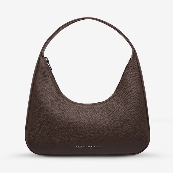 STATUS ANXIETY Womens Aurora Leather Bag - Cocoa