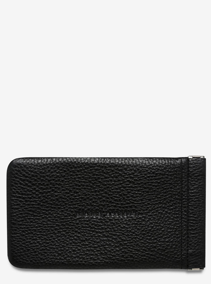 STATUS ANXIETY Keepsake Sunglasses Case in Black Leather, SUNGLASSES UNISEX, STATUS ANXIETY, Elwood 101