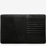 STATUS ANXIETY In Transit Leather Passport Wallet - Black, MENS & WOMENS WALLETS AND BAGS, STATUS ANXIETY, Elwood 101