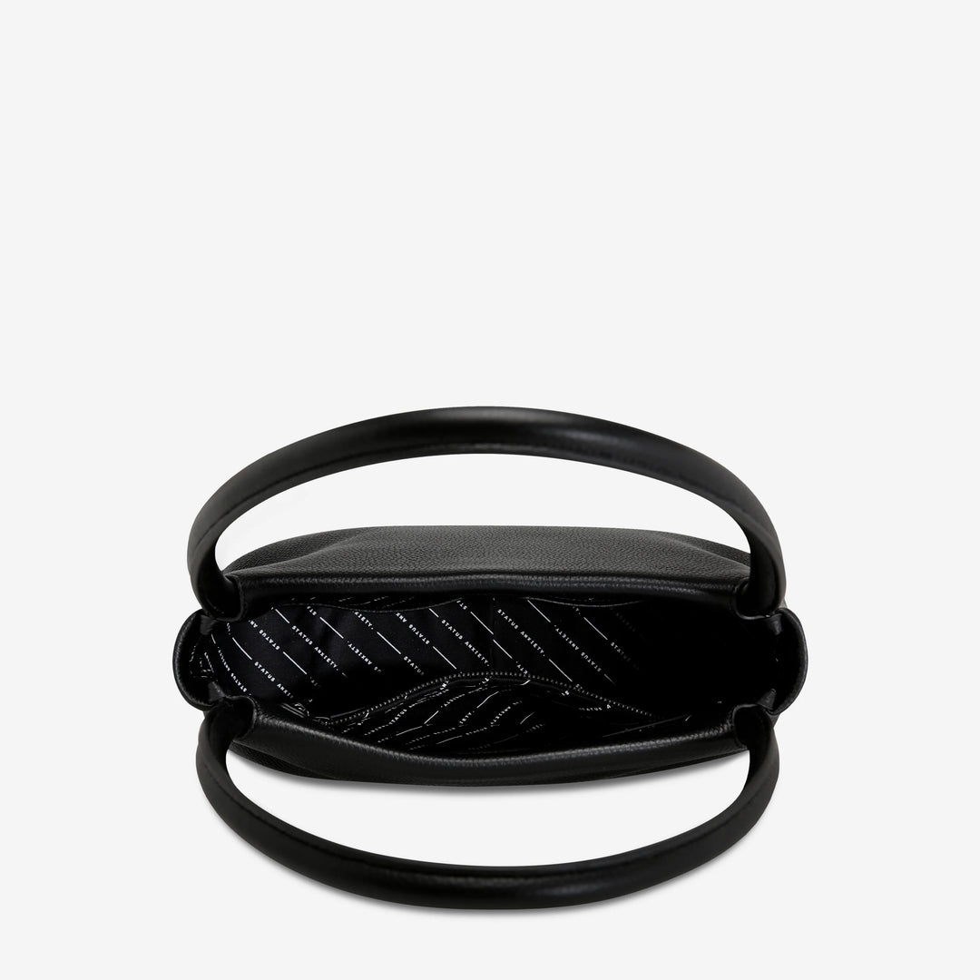 STATUS ANXIETY Womens Light Of Day Leather Bag - Black, WOMENS BAGS & CLUTCHES, STATUS ANXIETY, Elwood 101