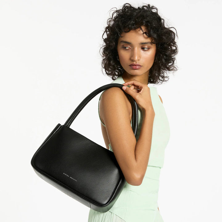 STATUS ANXIETY Womens Light Of Day Leather Bag - Black, WOMENS BAGS & CLUTCHES, STATUS ANXIETY, Elwood 101