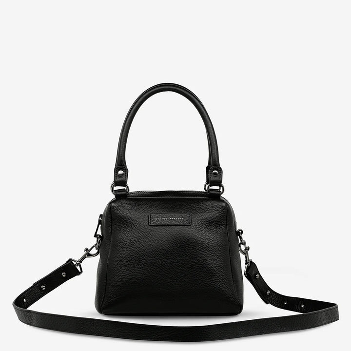 STATUS ANXIETY Mini Mountains Leather Bag - Black, WOMENS BAGS & CLUTCHES, STATUS ANXIETY, Elwood 101