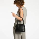 STATUS ANXIETY Mini Mountains Leather Bag - Black, WOMENS BAGS & CLUTCHES, STATUS ANXIETY, Elwood 101