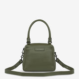 STATUS ANXIETY Mini Mountains Leather Bag - Khaki, WOMENS BAGS & CLUTCHES, STATUS ANXIETY, Elwood 101