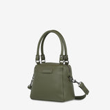 STATUS ANXIETY Mini Mountains Leather Bag - Khaki, WOMENS BAGS & CLUTCHES, STATUS ANXIETY, Elwood 101