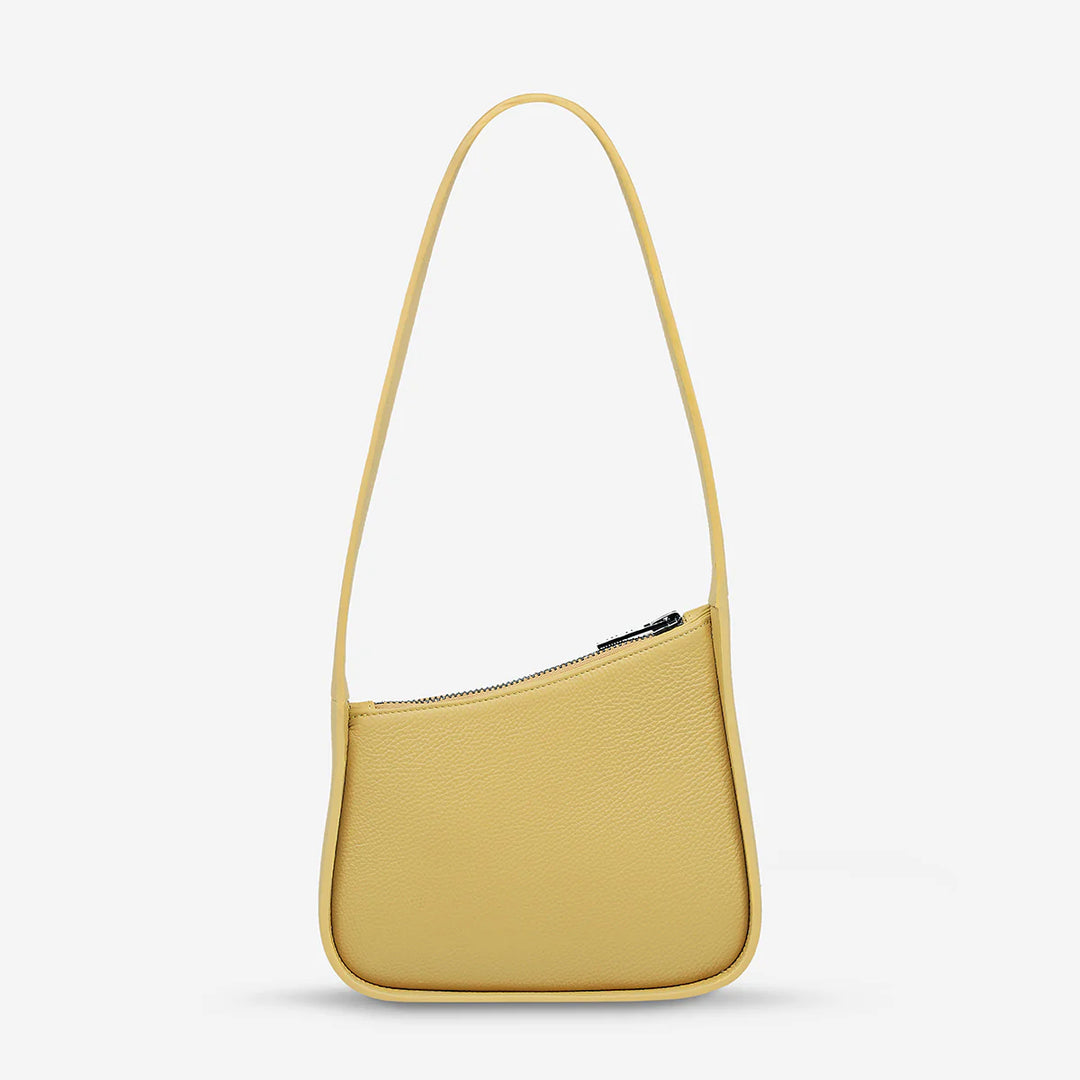STATUS ANXIETY Womens Phenomena Leather Bag - Buttermilk, WOMENS BAGS & CLUTCHES, STATUS ANXIETY, Elwood 101