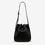 STATUS ANXIETY Womens Seclusion Leather Bag - Black, WOMENS BAGS & CLUTCHES, STATUS ANXIETY, Elwood 101