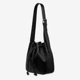 STATUS ANXIETY Womens Seclusion Leather Bag - Black, WOMENS BAGS & CLUTCHES, STATUS ANXIETY, Elwood 101