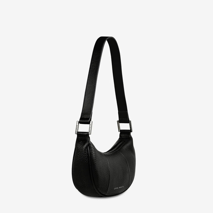 STATUS ANXIETY Womens Solus Leather Bag - Black, WOMENS BAGS & CLUTCHES, STATUS ANXIETY, Elwood 101