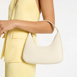 STATUS ANXIETY Womens Aurora Leather Bag - Chalk, WOMENS BAGS & CLUTCHES, STATUS ANXIETY, Elwood 101