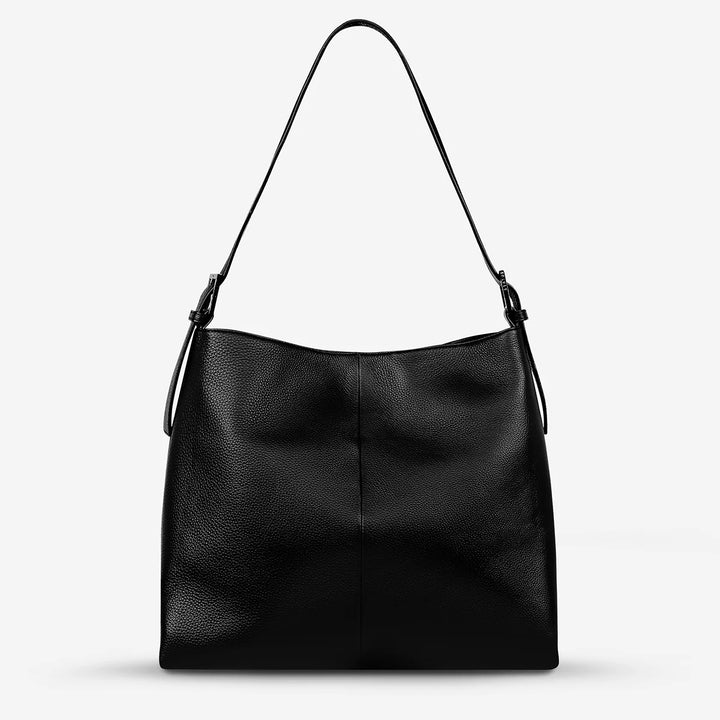 STATUS ANXIETY Womens Forget About It Leather Bag - Black, WOMENS BAGS & CLUTCHES, STATUS ANXIETY, Elwood 101
