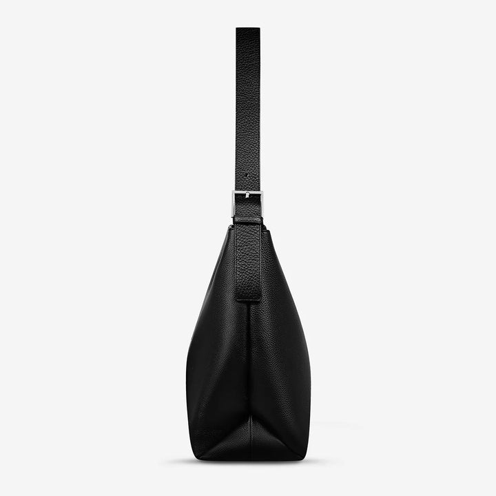 STATUS ANXIETY Womens Forget About It Leather Bag - Black, WOMENS BAGS & CLUTCHES, STATUS ANXIETY, Elwood 101