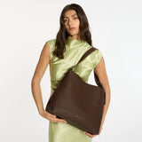 STATUS ANXIETY Womens Forget About It Leather Bag – Cocoa