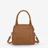 STATUS ANXIETY Womens Last Mountains Leather Bag - Camel