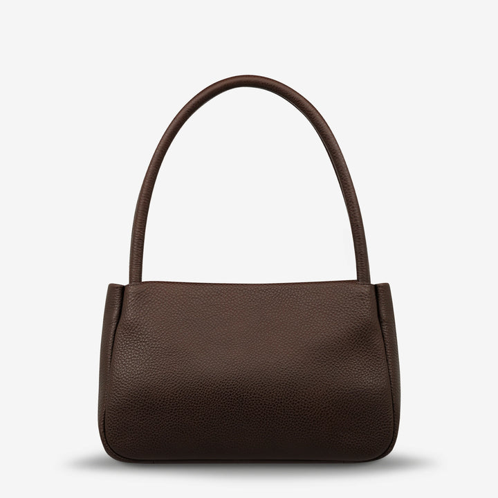 STATUS ANXIETY Womens Light Of Day Leather Bag - Cocoa