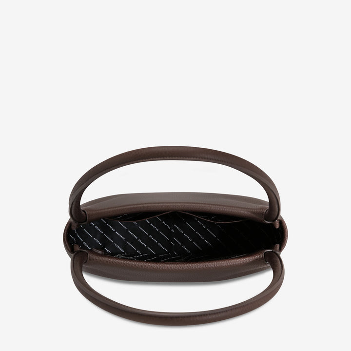 STATUS ANXIETY Womens Light Of Day Leather Bag - Cocoa