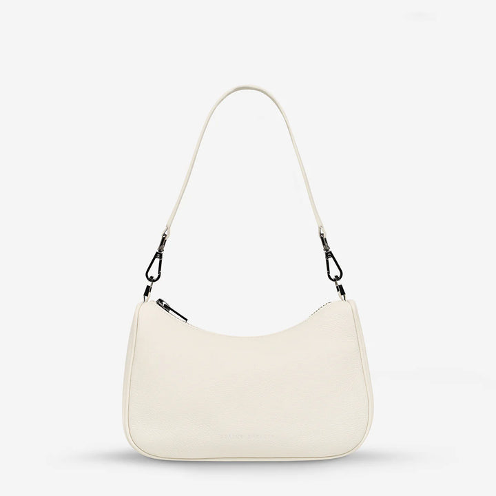 STATUS ANXIETY Womens Look Both Ways Leather Bag - Chalk, WOMENS WALLETS & BAGS, STATUS ANXIETY, Elwood 101