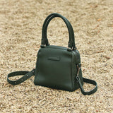 STATUS ANXIETY Womens Mini Mountains Leather Bag Green, WOMENS BAGS & CLUTCHES, STATUS ANXIETY, Elwood 101