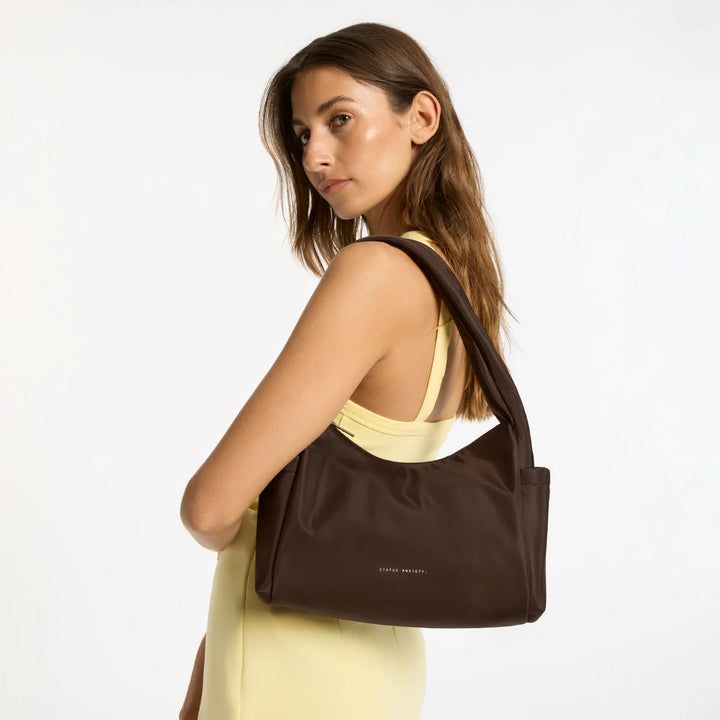 STATUS ANXIETY Womens Paloma Recycled Bag - Truffle, WOMENS BAGS & CLUTCHES, STATUS ANXIETY, Elwood 101