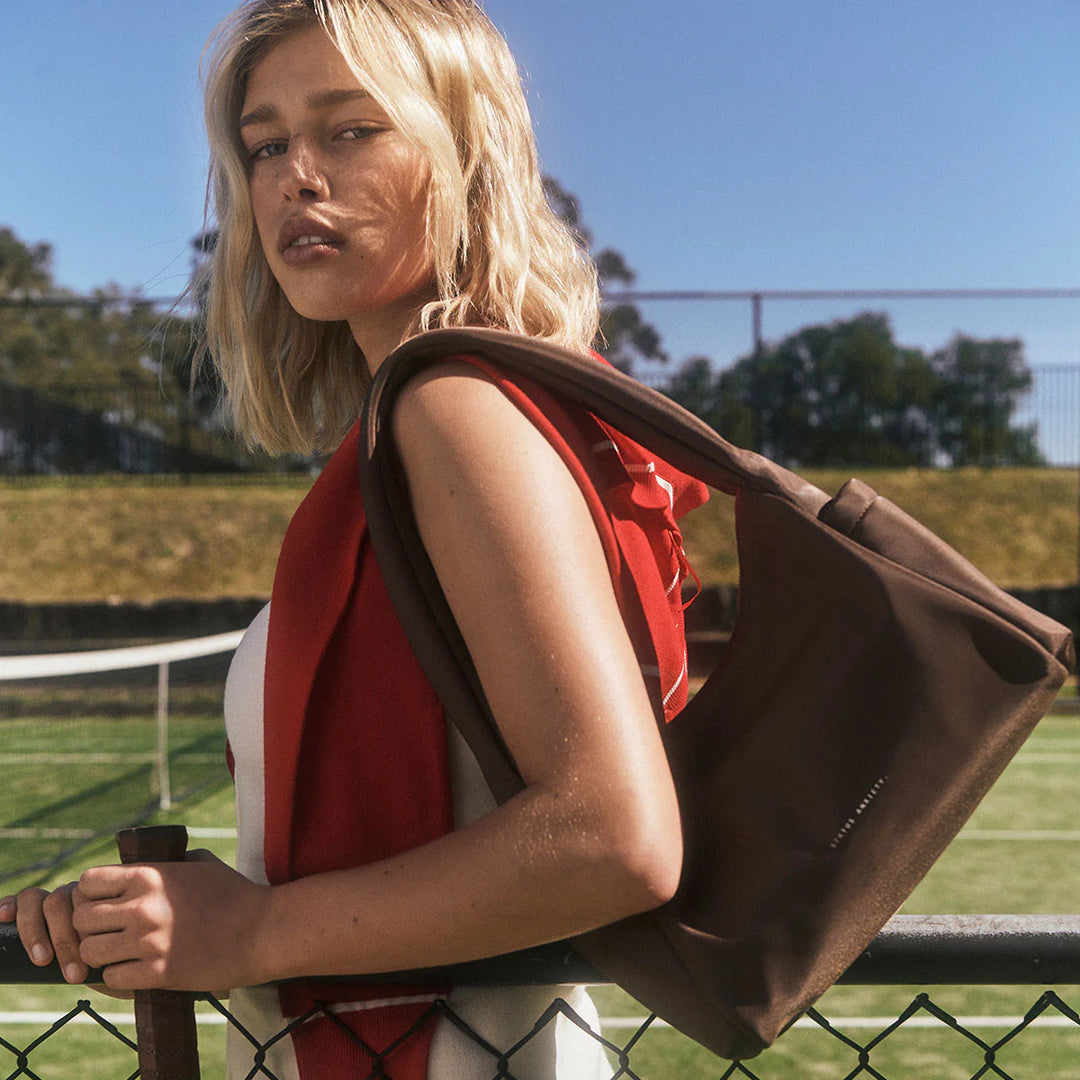 STATUS ANXIETY Womens Paloma Recycled Bag - Truffle, WOMENS BAGS & CLUTCHES, STATUS ANXIETY, Elwood 101