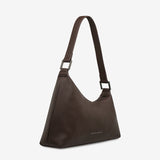STATUS ANXIETY Womens Reverie Leather Bag - Cocoa, WOMENS BAGS & CLUTCHES, STATUS ANXIETY, Elwood 101