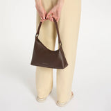 STATUS ANXIETY Womens Reverie Leather Bag - Cocoa, WOMENS BAGS & CLUTCHES, STATUS ANXIETY, Elwood 101