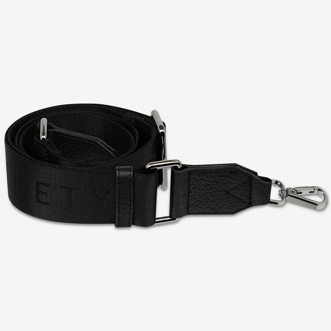STATUS ANXIETY Womens Web Strap Medium in Black