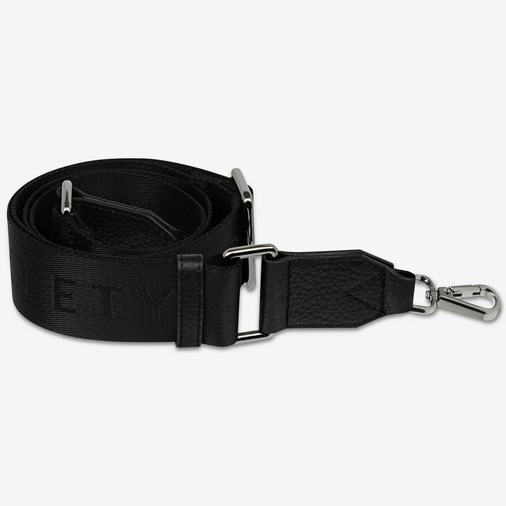 STATUS ANXIETY Womens Web Strap Medium in Black