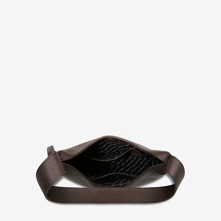 STATUS ANXIETY Womens Take You Higher Leather Bag in Cocoa