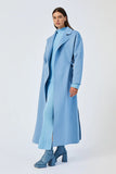 SUBOO Womens Ella Oversized Coat - Light Blue, WOMENS COATS & JACKETS, SUBOO, Elwood 101