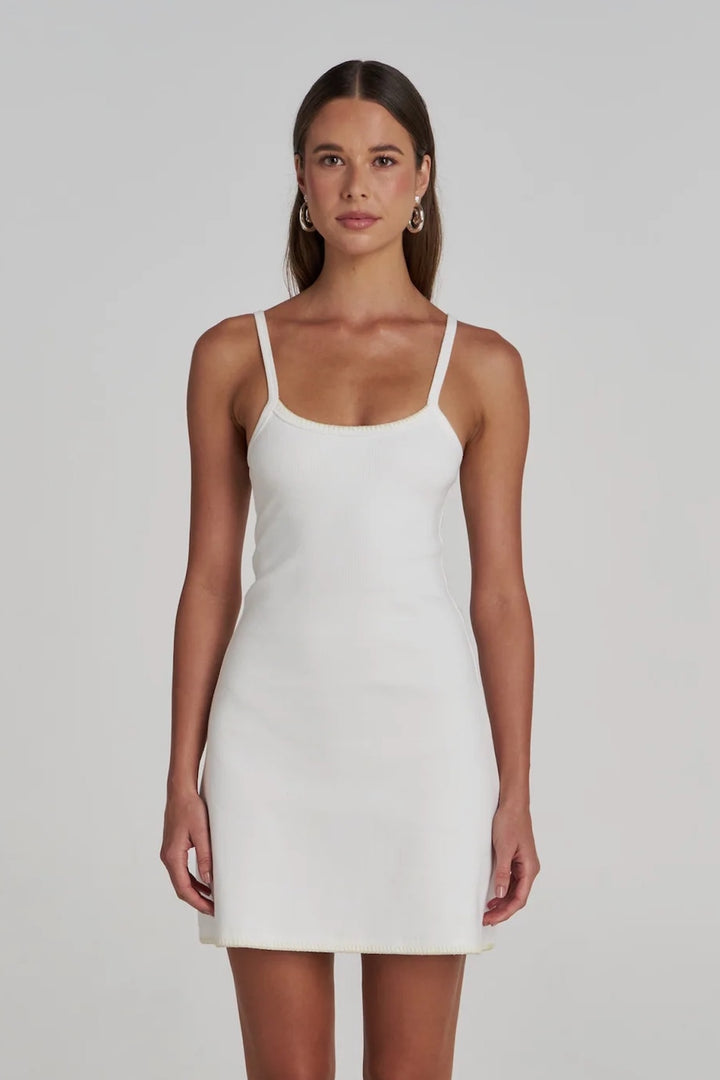 SUMMI SUMMI Womens A-Line Mini Dress In White
