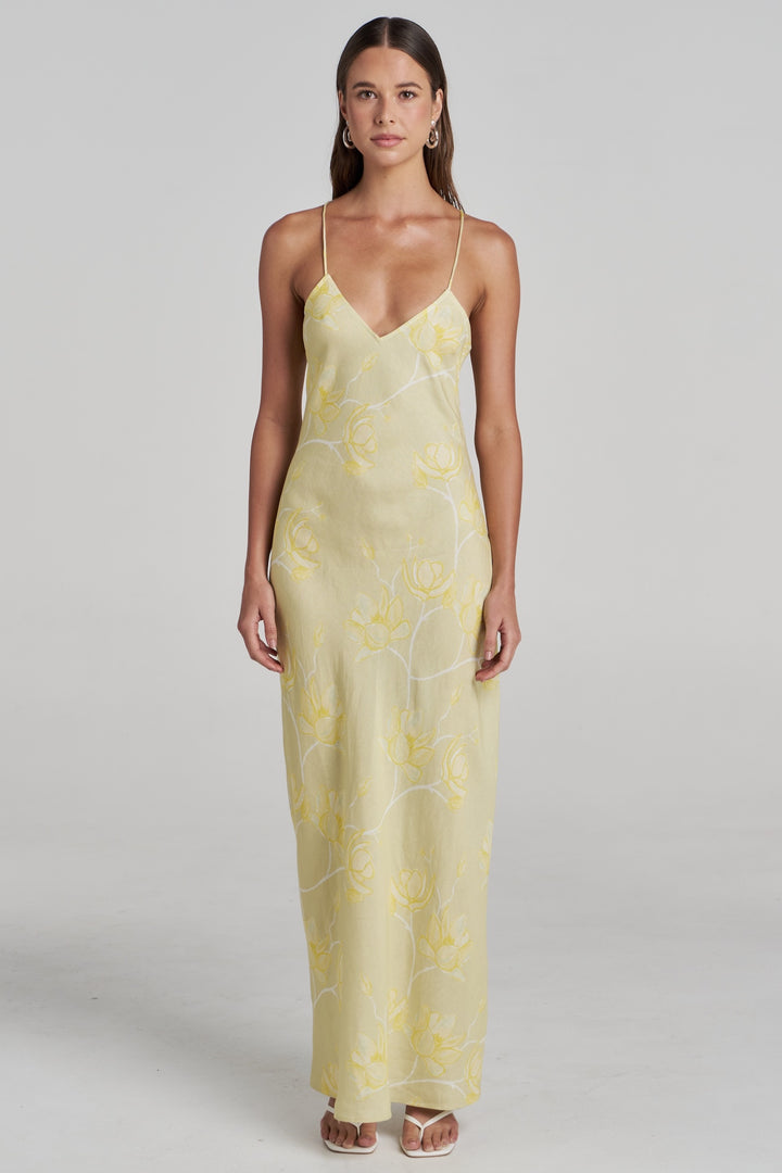 SUMMI SUMMI Womens Amelie Maxi Dress In Magnolia