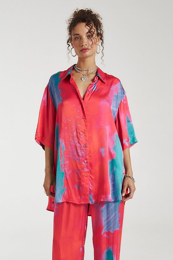 SUMMI SUMMI Womens Big Shirt - Verona, WOMENS TOPS & SHIRTS, SUMMI SUMMI, Elwood 101