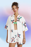 SUMMI SUMMI Womens Big Shirt Linen - Star X Lovers, WOMENS TOPS & SHIRTS, SUMMI SUMMI, Elwood 101