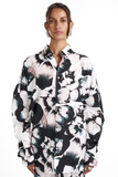 SUMMI SUMMI Womens Long Sleeve Oversized Linen Shirt - Everlast, WOMENS TOPS & SHIRTS, SUMMI SUMMI, Elwood 101