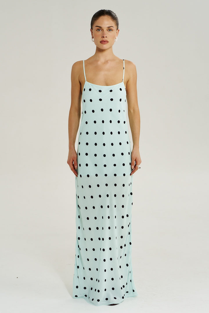 SUMMI SUMMI Womens Luna Maxi Dress in Pinot Drop Pid, WOMENS DRESSES, SUMMI SUMMI, Elwood 101