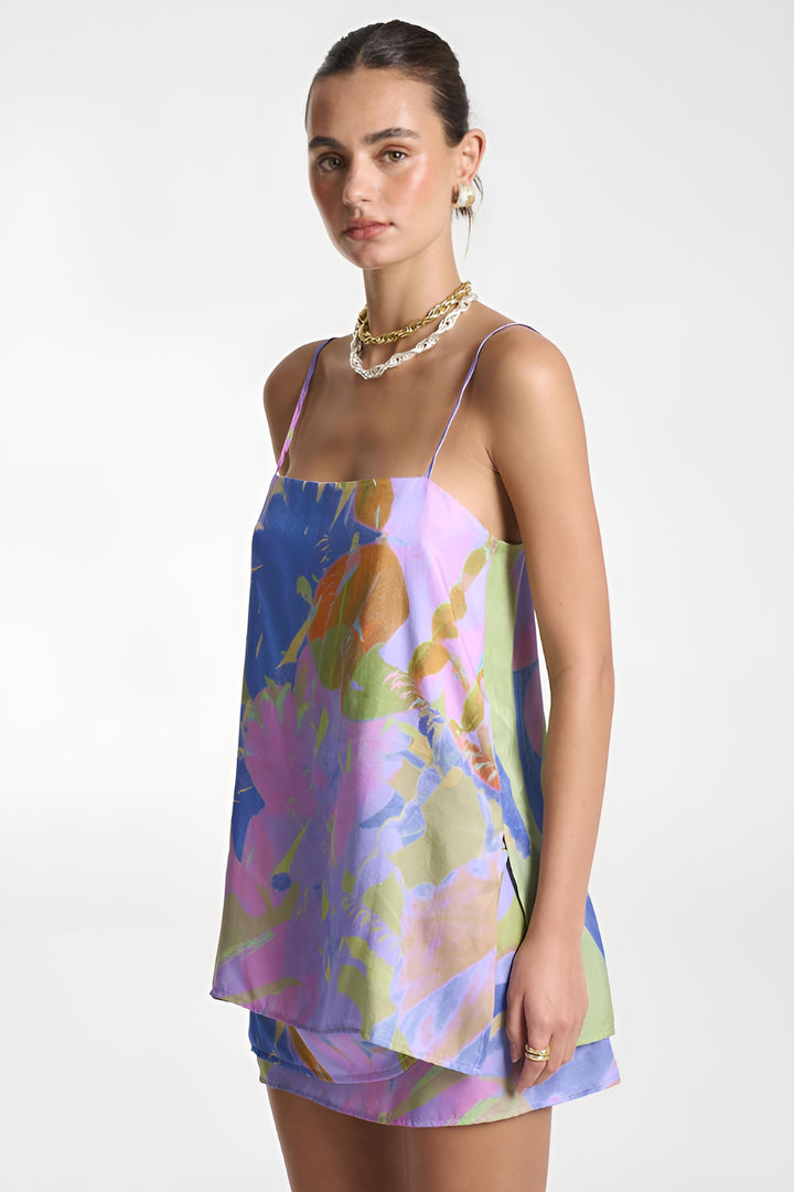 SUMMI SUMMI Womens Shift Tunic Top in Bananas, WOMENS TOPS & SHIRTS, SUMMI SUMMI, Elwood 101