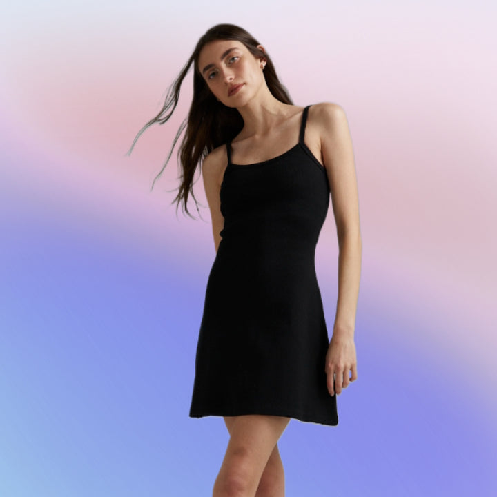SUMMI SUMMI Womens A Line Dress - Black, WOMENS DRESSES, SUMMI SUMMI, Elwood 101