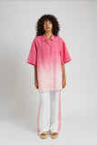 SUMMI SUMMI Womens Big Shirt Linen - Pink Fade, WOMENS TOPS & SHIRTS, SUMMI SUMMI, Elwood 101