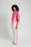 SUMMI SUMMI Womens Big Shirt Linen - Pink Fade, WOMENS TOPS & SHIRTS, SUMMI SUMMI, Elwood 101