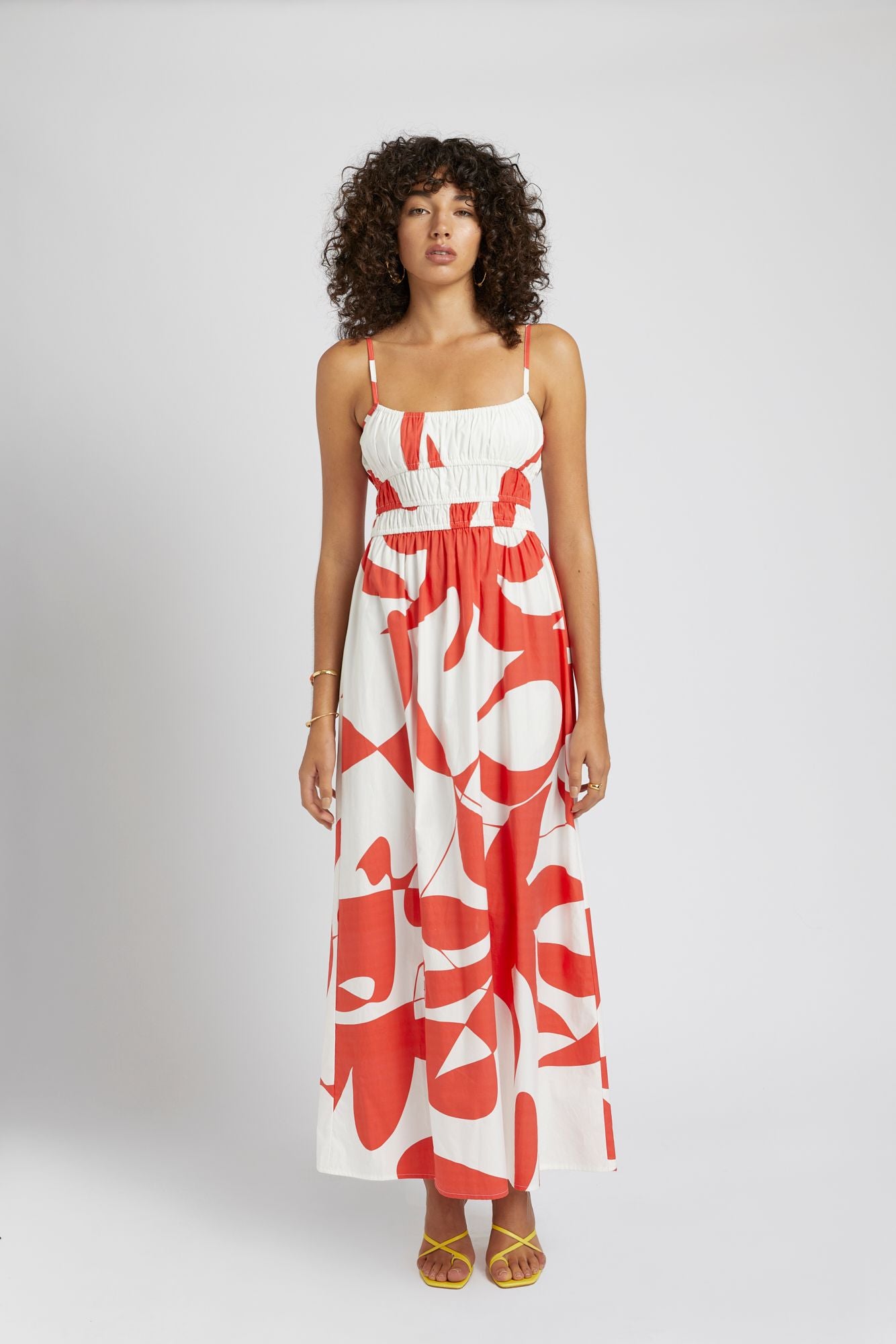 SUMMI SUMMI Womens Georgie Maxi Dress Sailors Delight Elwood 101