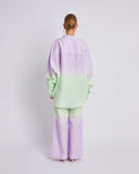 SUMMI SUMMI Womens Long Sleeve Oversized Linen Shirt - Fadey Lady, WOMENS TOPS & SHIRTS, SUMMI SUMMI, Elwood 101